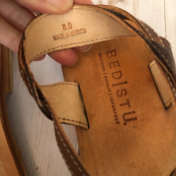 Bed stu Adela leather sandals NWT ! Made in Mexico - Picture 6 of 6